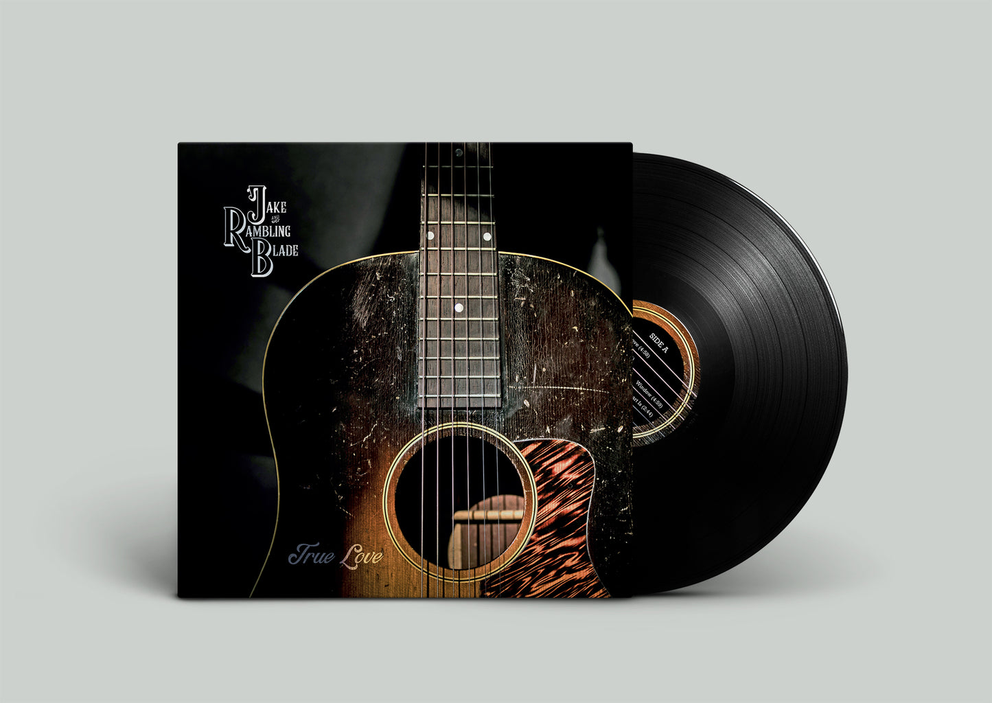 True Love Vinyl Record Black